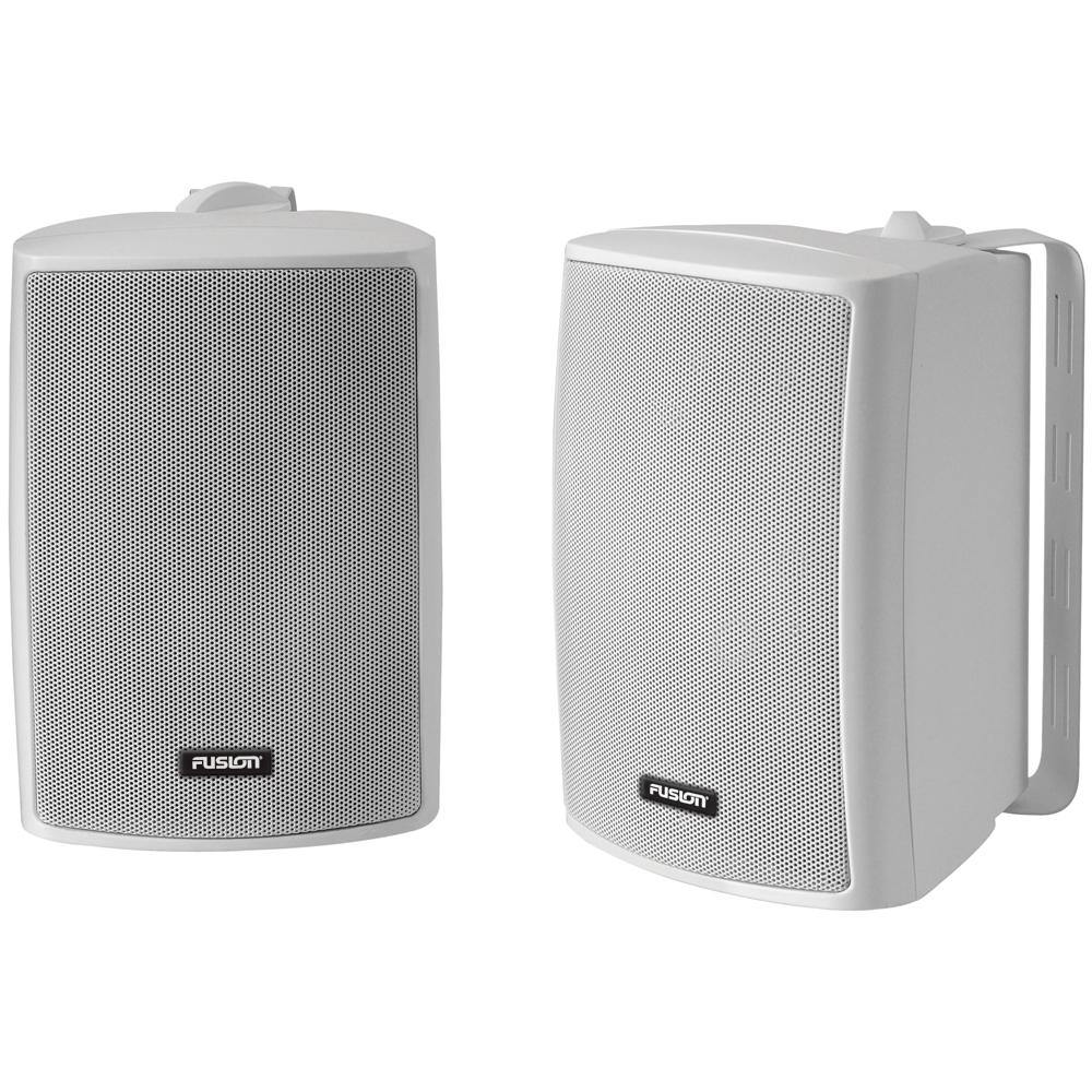 FUSION 4" Compact Marine Box Speakers - (Pair) White [MS-OS420] - shopbulluna.com