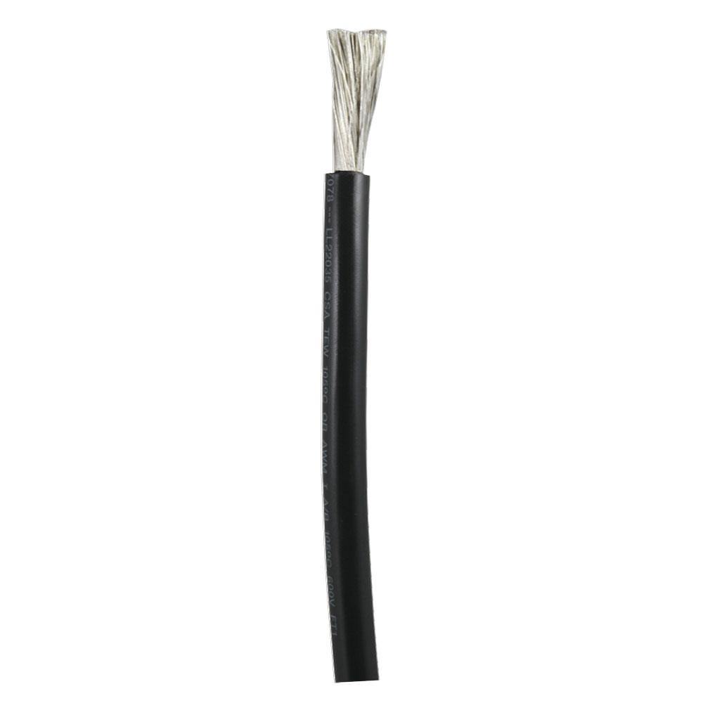 Ancor Black 1/0 AWG Battery Cable - Sold By The Foot [1160-FT] - shopbulluna.com