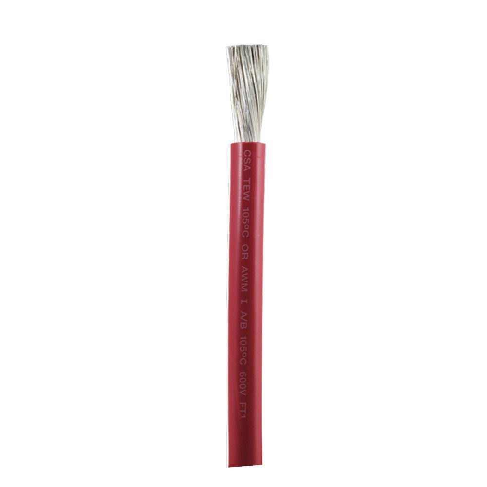 Ancor Red 1/0 AWG Battery Cable - Sold By The Foot [1165-FT] - shopbulluna.com