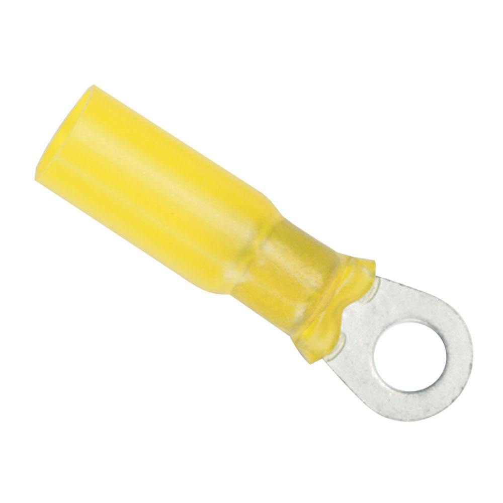 Ancor 12-10 Gauge - #10 Heat Shrink Ring Terminal - 100-Pack [312399] - shopbulluna.com