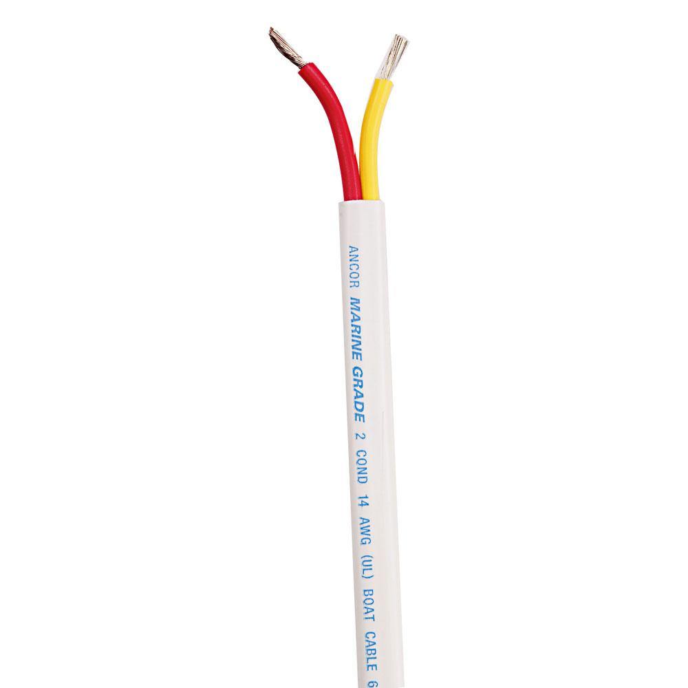 Ancor Safety Duplex Cable - 16/2 - 2x1mm - Red/Yellow - Sold By The Foot [1247-FT] - shopbulluna.com