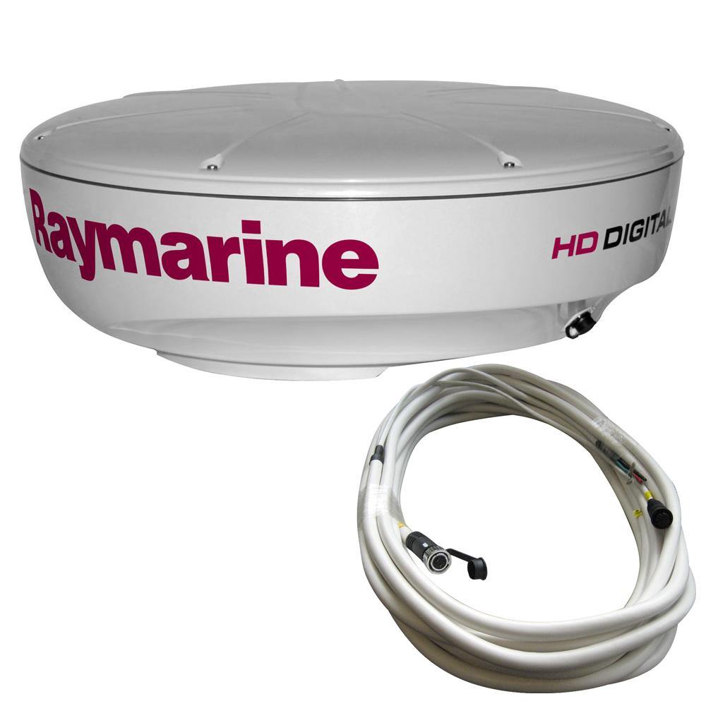 Raymarine RD418HD Hi-Def Digital Radar Dome w/10M Cable [T70168] - shopbulluna.com