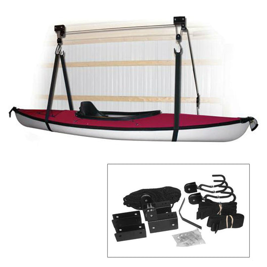 Attwood Kayak Hoist System - Black [11953-4] - shopbulluna.com