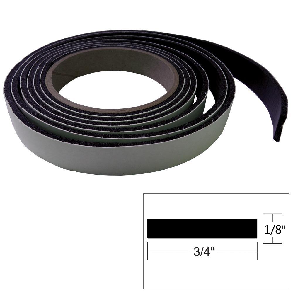 TACO Hatch Tape 8'L x "H x "W - Black [V30-0744B8-2] - shopbulluna.com