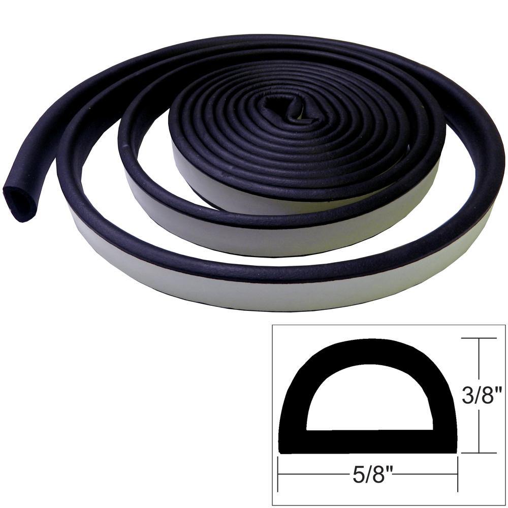 TACO Weather Seal - 10'L x 3/8"H x "W - Black [V30-0109B10-1] - shopbulluna.com