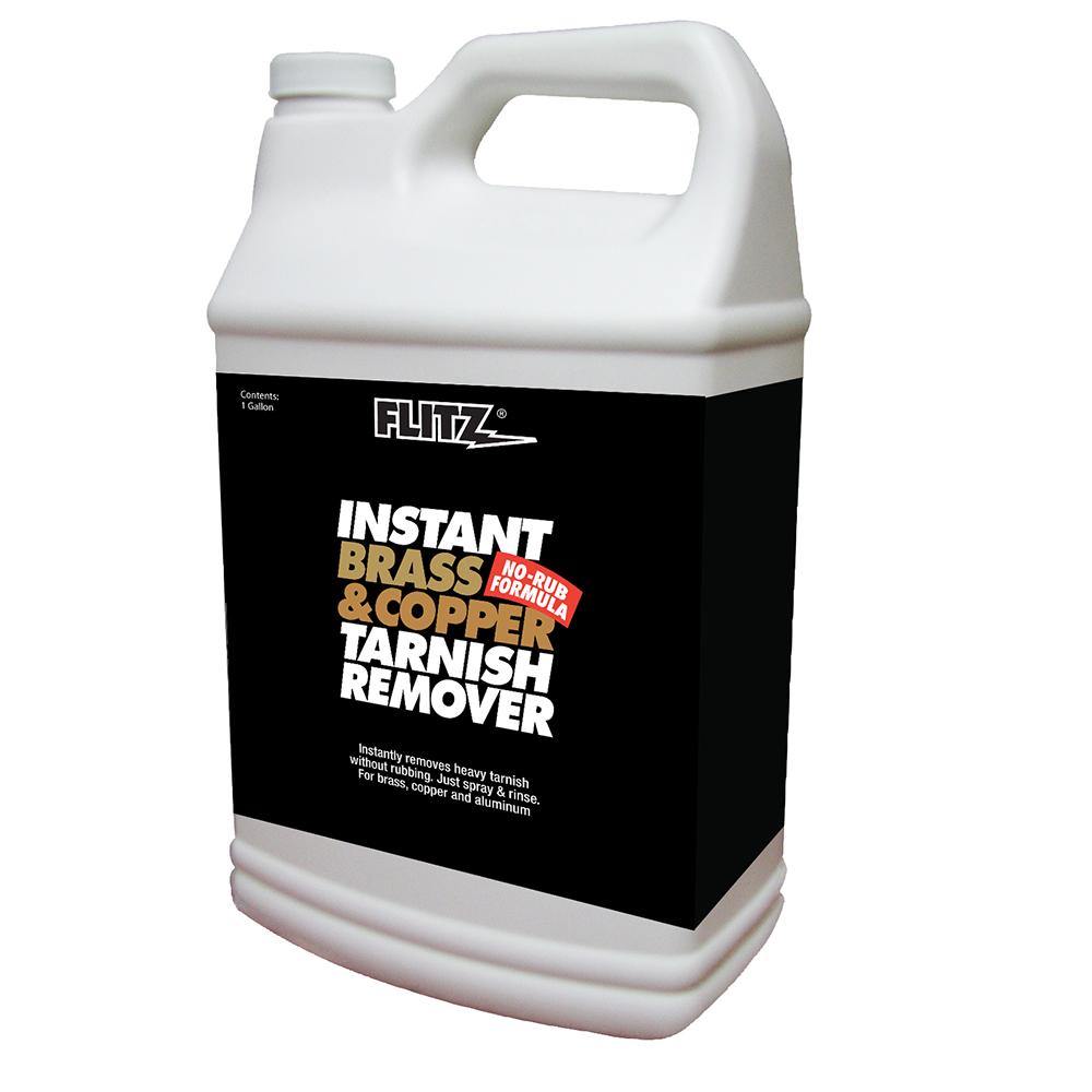 Flitz Instant Brass & Copper Tarnish Remover - 1 Gallon [BC 01810] - shopbulluna.com