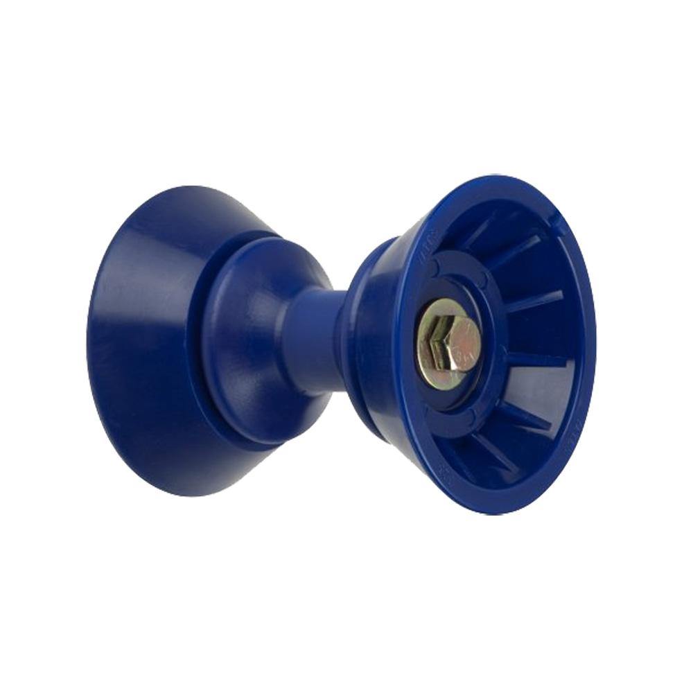 C.E. Smith 3" Bow Bell Roller Assembly - Blue TPR [29330] - shopbulluna.com