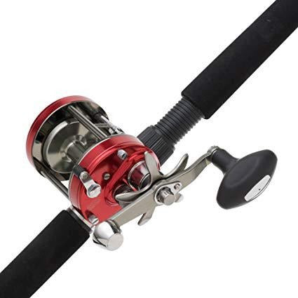 Abu Garcia Ambassadeur 7000 10-25 Pounds 1 Piece 7 Feet Medium Heavy Spinning Combo - shopbulluna.com