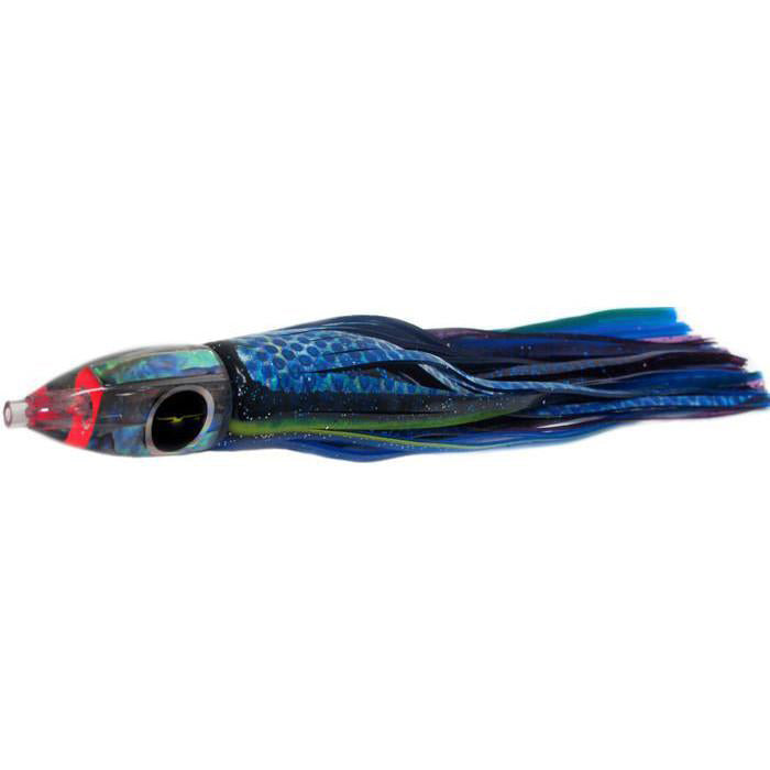 Black Bart Wicked Medium Tackle Lure - Black Blue Dot/Purple Fleck - shopbulluna.com