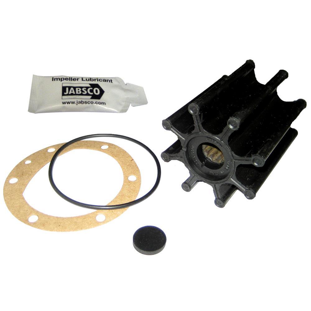 Jabsco Impeller Kit - 8 Blade - Neoprene - 2-9/16" Diameter x 3" W, 5/8" Shaft Diameter [17018-0001-P] - shopbulluna.com