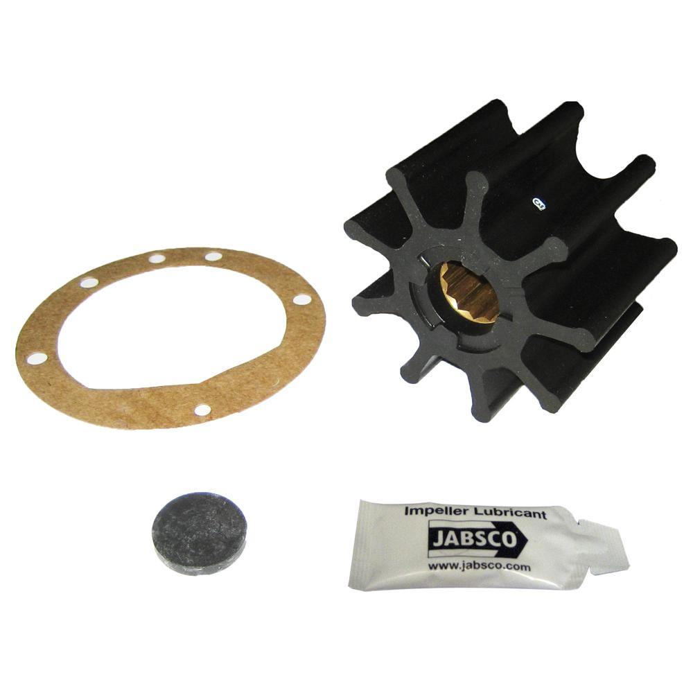 Jabsco Impeller Kit - 9 Blade - Nitrile - 3-3/4" Diameter x 2-1/2" W, 1" Shaft Diameter [836-0003-P] - shopbulluna.com