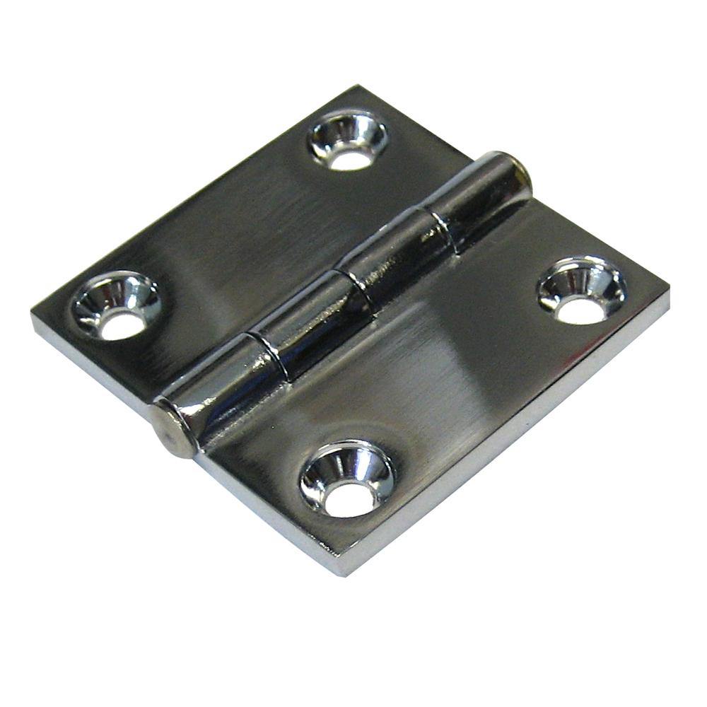 Whitecap Butt Hinge - CP/Zamac - 2" x 2" [S-1497] - shopbulluna.com