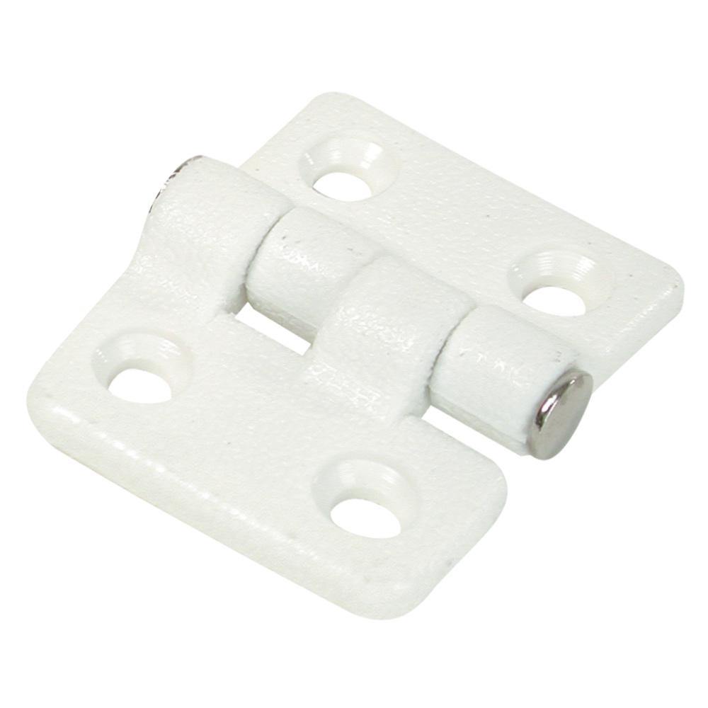 Whitecap Butt Hinge - White Nylon - 1-1/2" x 1-3/8" [S-3035] - shopbulluna.com