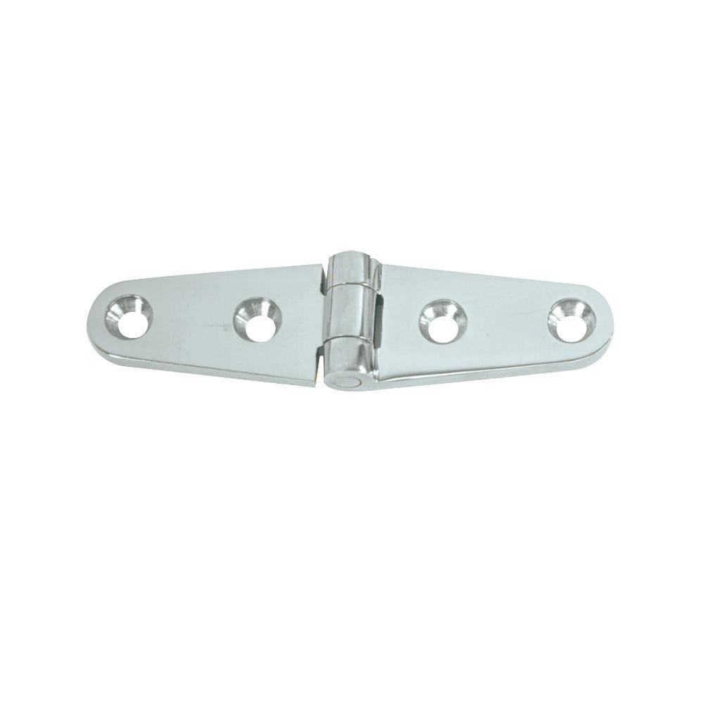 Whitecap Strap Hinge - 316 Stainless Steel - 4" x 1" [6025] - shopbulluna.com