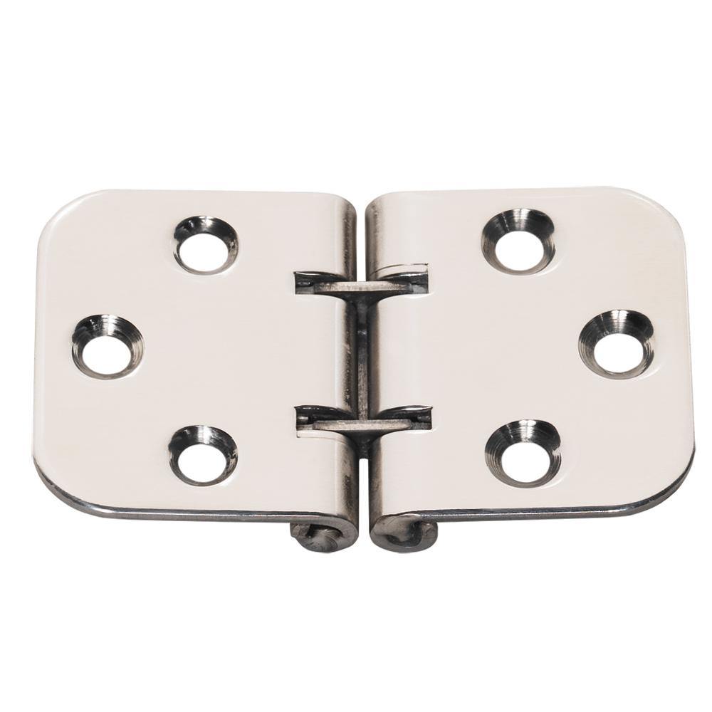 Whitecap Flush Mount 2-Pin Hinge - 304 Stainless Steel - 2-13/16 x 1-9/16 [S-3705] - shopbulluna.com