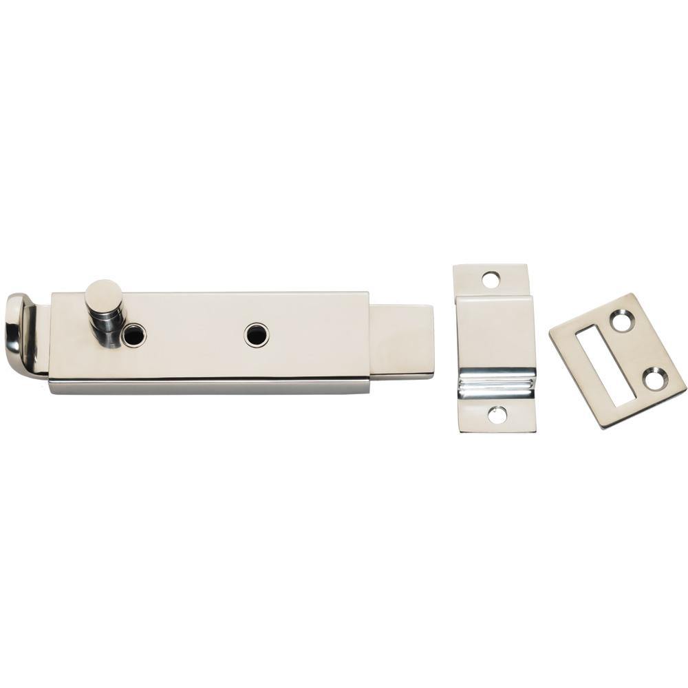 Whitecap Spring Loaded Slide Bolt/Latch - 316 Stainless Steel - 5-5/16" [S-588C] - shopbulluna.com