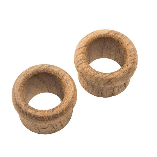 Whitecap Teak Finger Pull - 5/8" Barrel Length - 2 Pack [60145-A] - shopbulluna.com