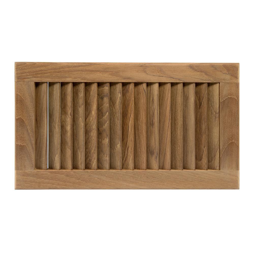 Whitecap Teak Louvered Insert - 16" x 9-1/8" x 3/4" [60710] - shopbulluna.com