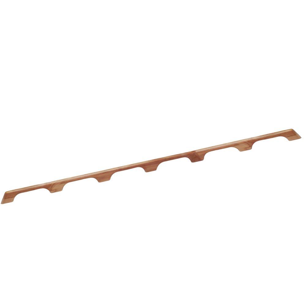 Whitecap Teak Handrail - 6 Loops - 63"L [60110] - shopbulluna.com