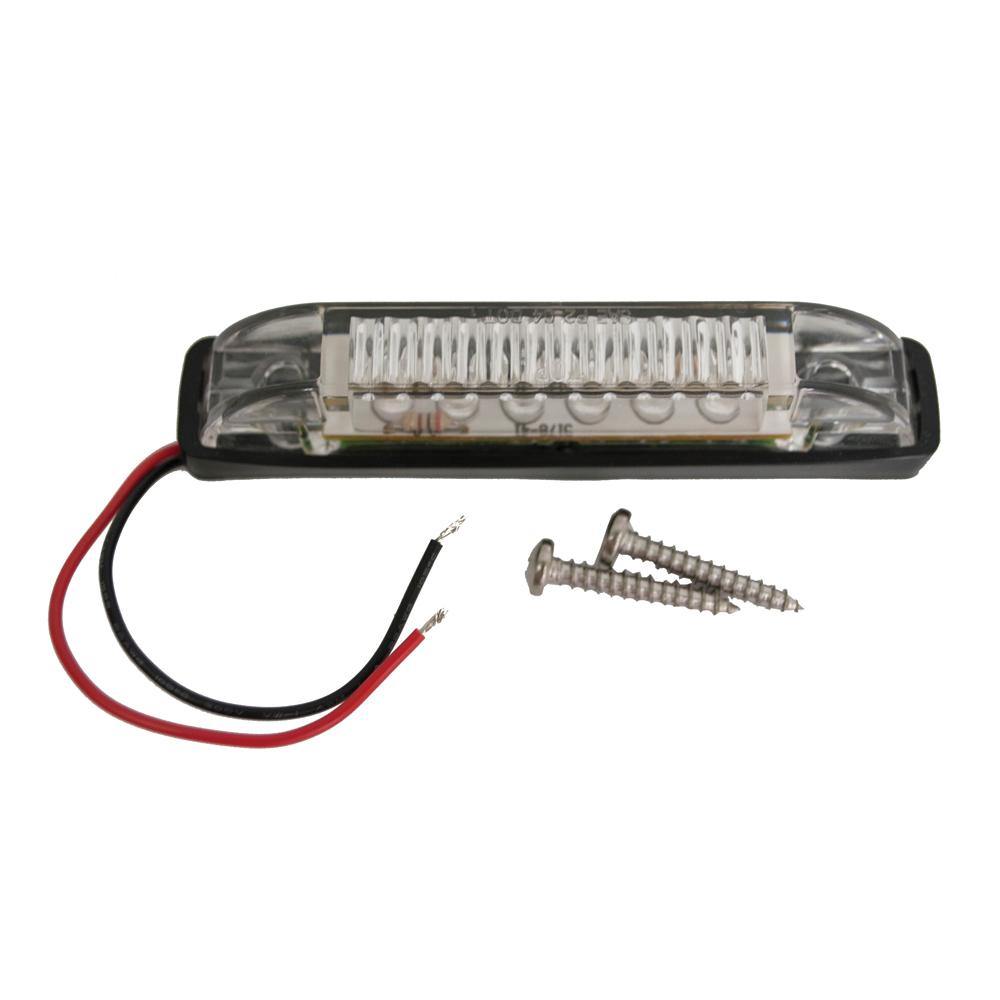 Attwood 4" LED Utility Courtesy Light - 12V [6355W7] - shopbulluna.com