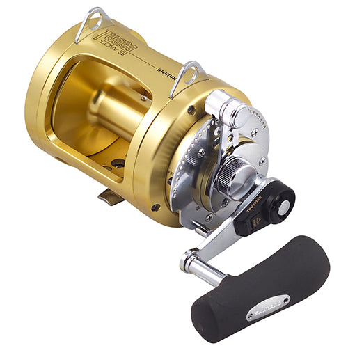 Shimano Tiagra A TI50WLRSA Big Game 50 Wide Two-Speed Conventional Reel - shopbulluna.com