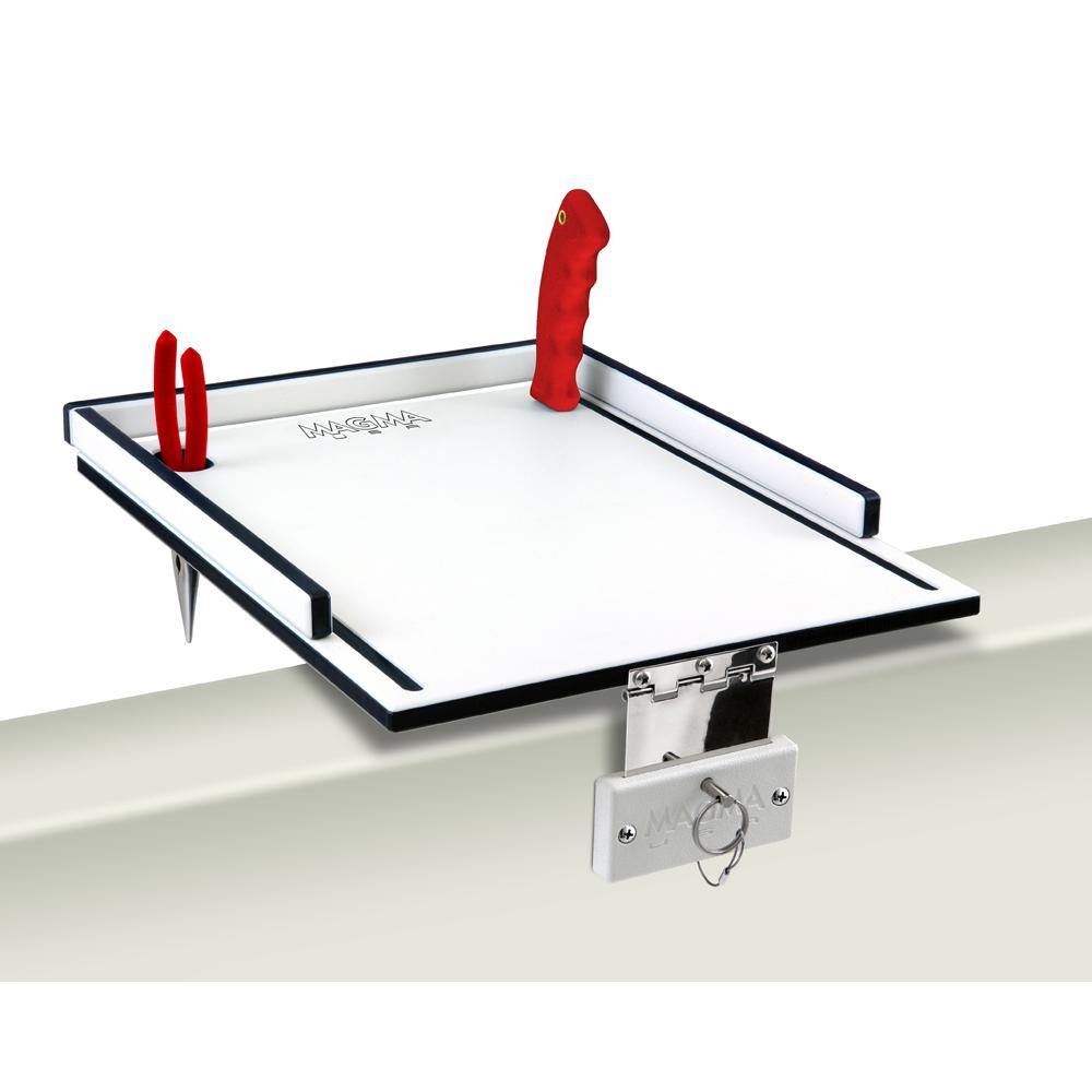 Magma Econo Mate Bait Filet Table - 12" - White/Black [T10-311B] - shopbulluna.com