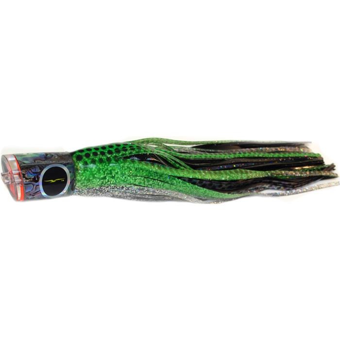 Black Bart Bad Guy Medium Tackle Lure - Green Dot/Black Dot - shopbulluna.com