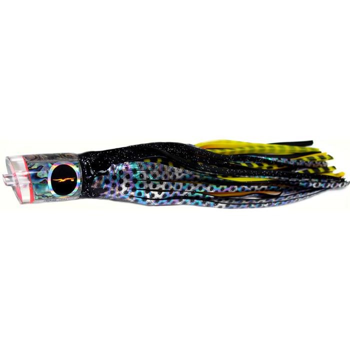 Black Bart Bad Guy Medium Tackle Lure - Black Dot/Yellow Black Tiger - shopbulluna.com