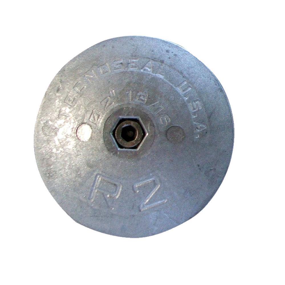 Tecnoseal R2 Rudder Anode - Zinc - 2-13/16" Diameter [R2] - shopbulluna.com