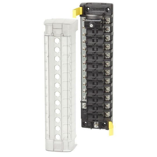 Blue Sea 5054 ST CLB Circuit Breaker Block - 12 Position w/Negative Bus [5054] - shopbulluna.com