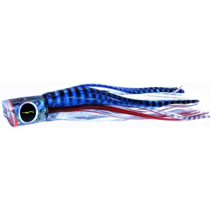 Black Bart Bad Guy Medium Tackle Lure - Blue/White - shopbulluna.com