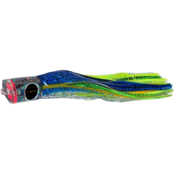 Black Bart Bad Guy Medium Tackle Lure - Blue Yellow/Green Chartreuse - shopbulluna.com