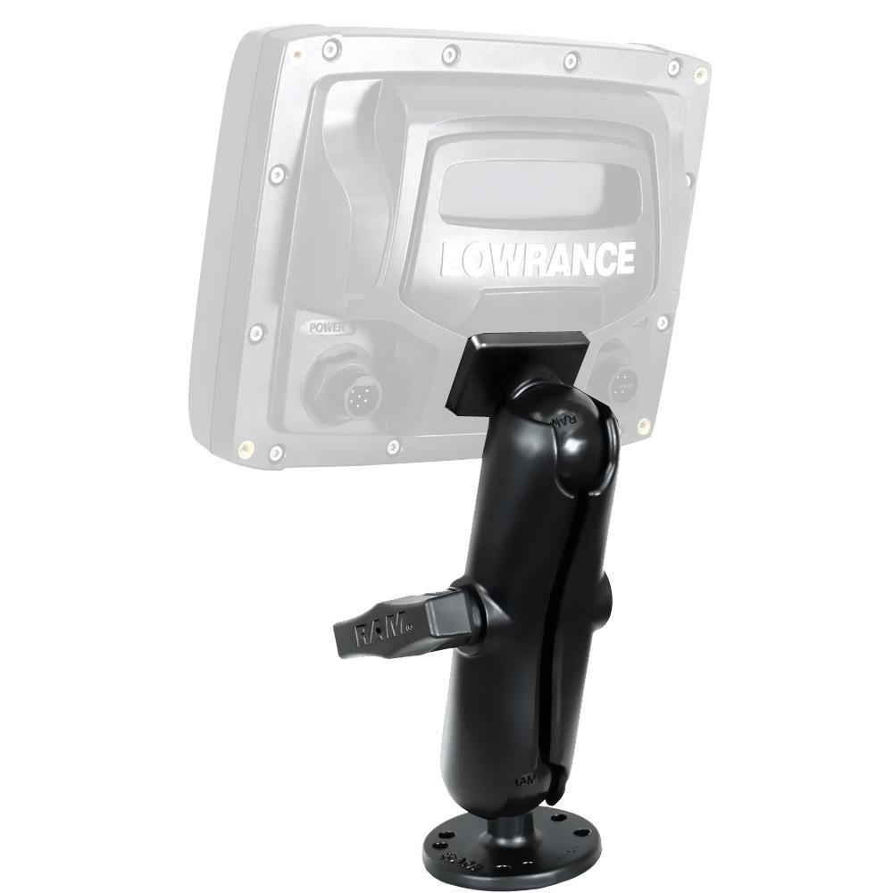 Lowrance RAM 1.5" Mark/Elite 5" Series Quick Release Mount [000-10910-001] - shopbulluna.com