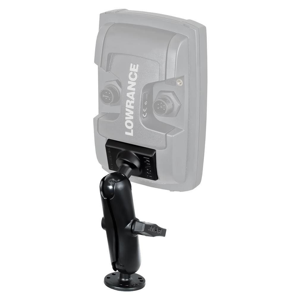 Lowrance RAM 1" Mark/Elite 4" Series Quick Release Mount [000-10909-001] - shopbulluna.com