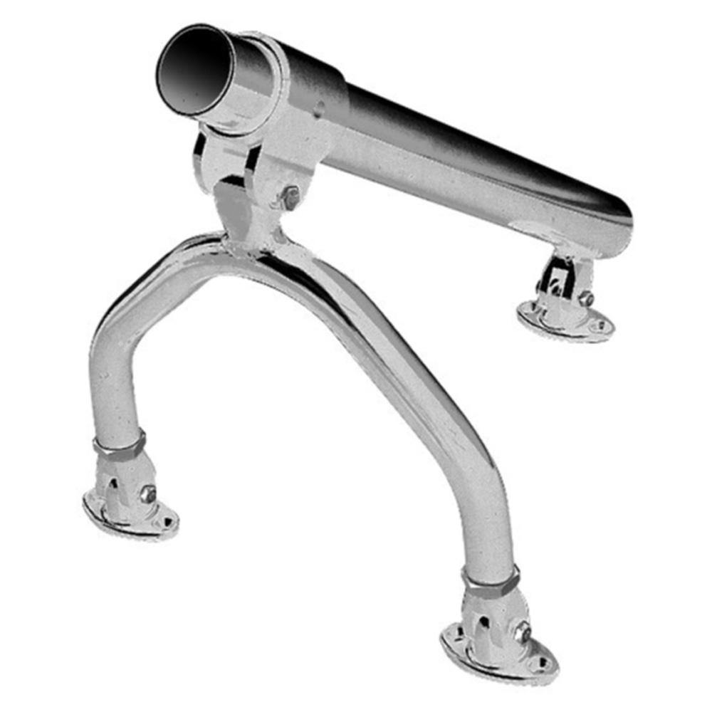 Rupp Adjustable Center Rigger Base - Silver [CA-0001] - shopbulluna.com