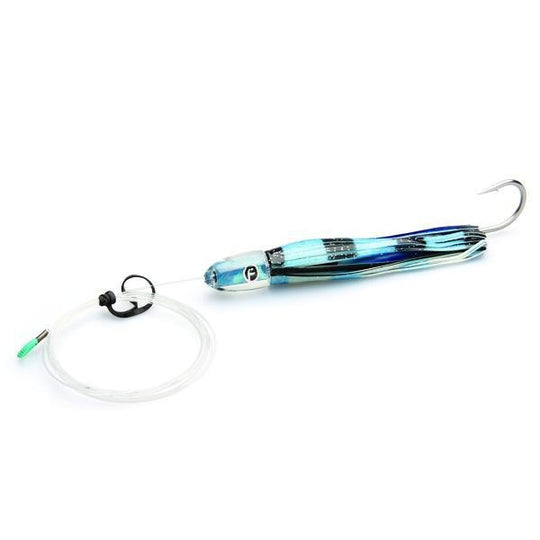 Fathom Offshore Double O' Half-Pint Extra Small Pre-rigged 6 Inch Trolling Lure - 7/0 Stainless Steel Single Hook - shopbulluna.com