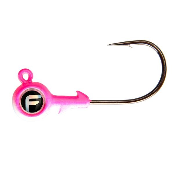 Fathom Bug Eye Jig Head 1/8 Ounces - 4 pack - shopbulluna.com