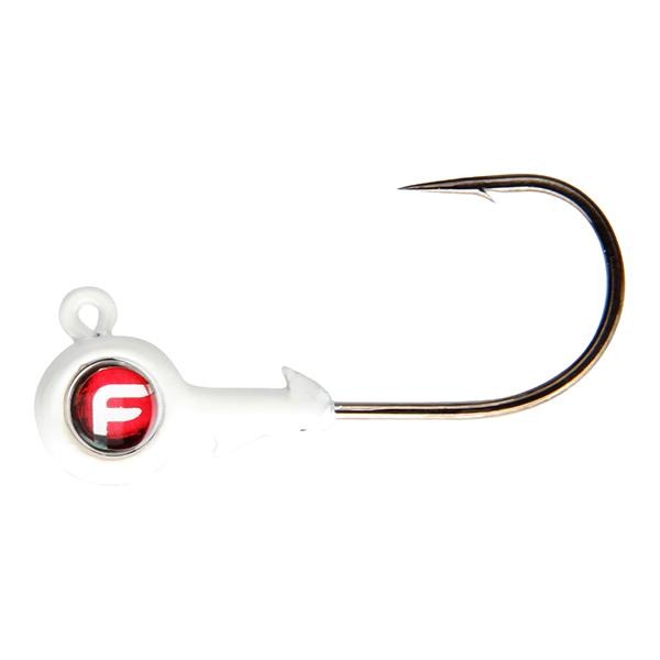 Fathom Bug Eye Jig Head 1/4 Ounces - 4 pack - shopbulluna.com