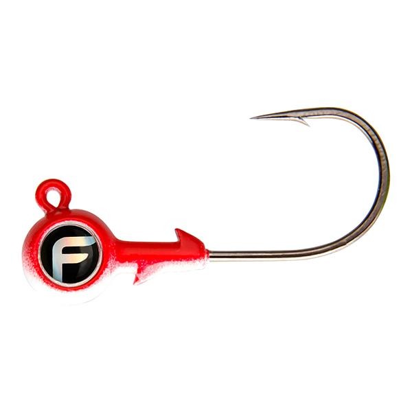 Fathom Bug Eye Jig Head 1/4 Ounces - 4 pack - shopbulluna.com