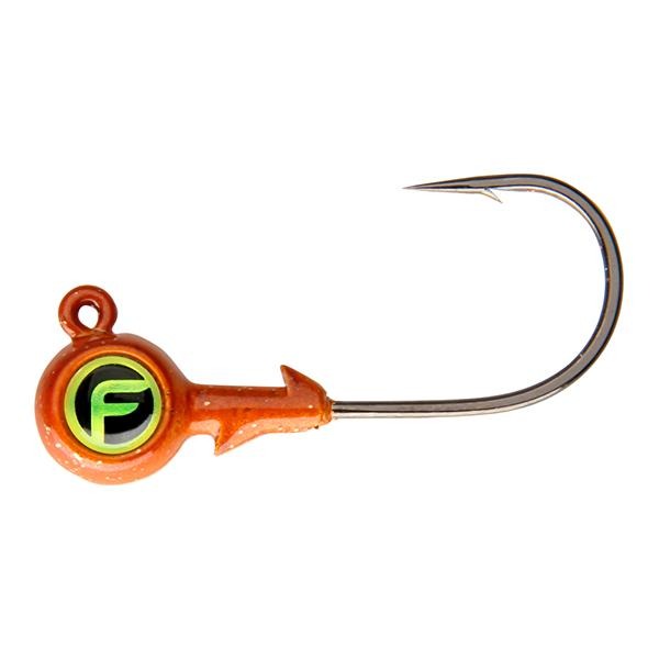 Fathom Bug Eye Jig Head 1/4 Ounces - 4 pack - shopbulluna.com