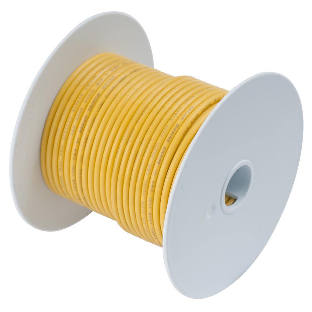 Ancor Yellow 2/0 AWG Tinned Copper Battery Cable - 50' [117905] - shopbulluna.com