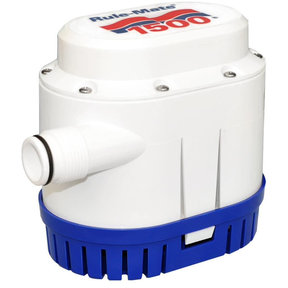 Rule Rule-Mate 1500 GPH Fully Automated Bilge Pump - 12V [RM1500A] - shopbulluna.com