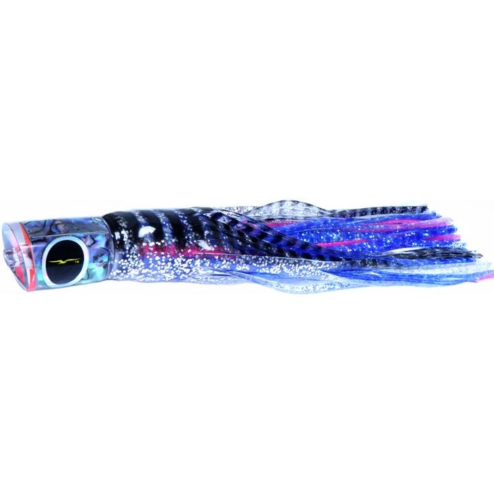 Black Bart Bad Guy Medium Tackle Lure - Silver Black Tiger/Mackerel - shopbulluna.com