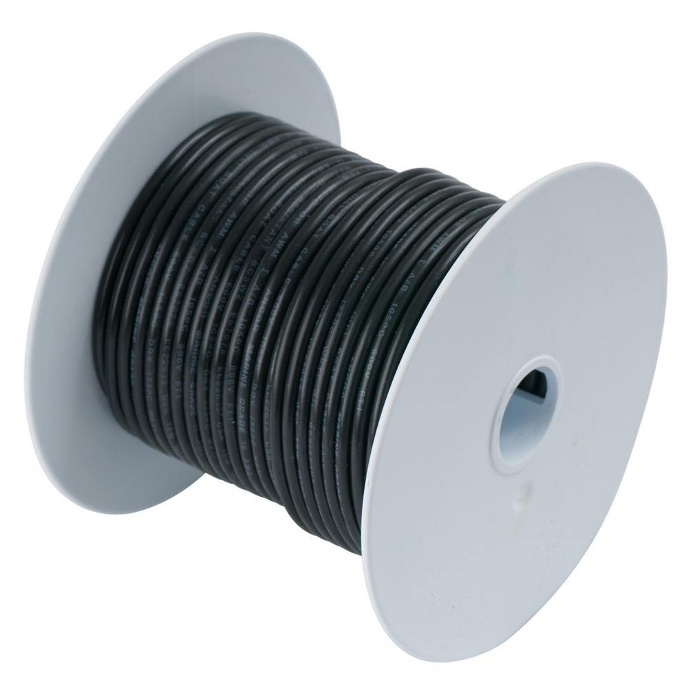 Ancor Black 14 AWG Tinned Copper Wire - 500' [104050] - shopbulluna.com