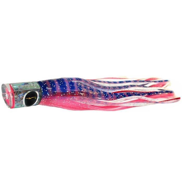 Black Bart Bad Guy Medium Tackle Lure - Pink Tiger/White - shopbulluna.com