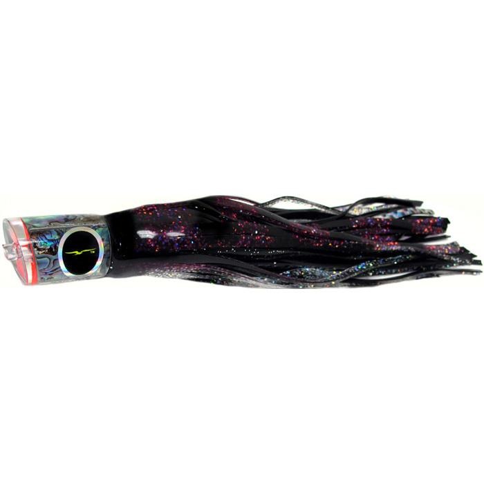 Black Bart Bad Guy Medium Tackle Lure - Purple/Black Dot - shopbulluna.com