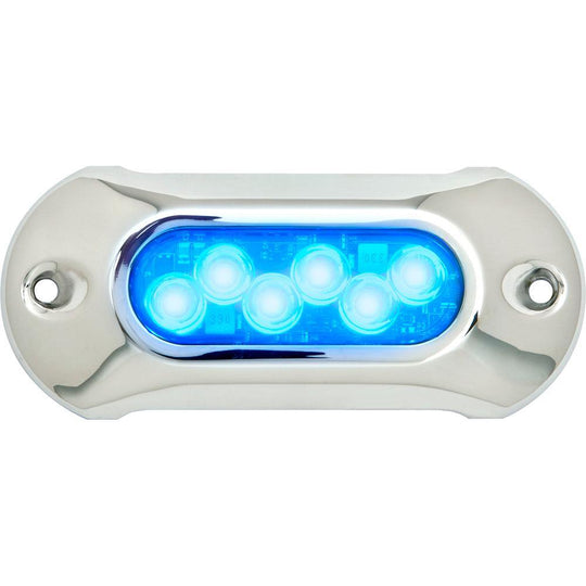 Attwood Light Armor Underwater LED Light - 6 LEDs - Blue [65UW06B-7] - shopbulluna.com