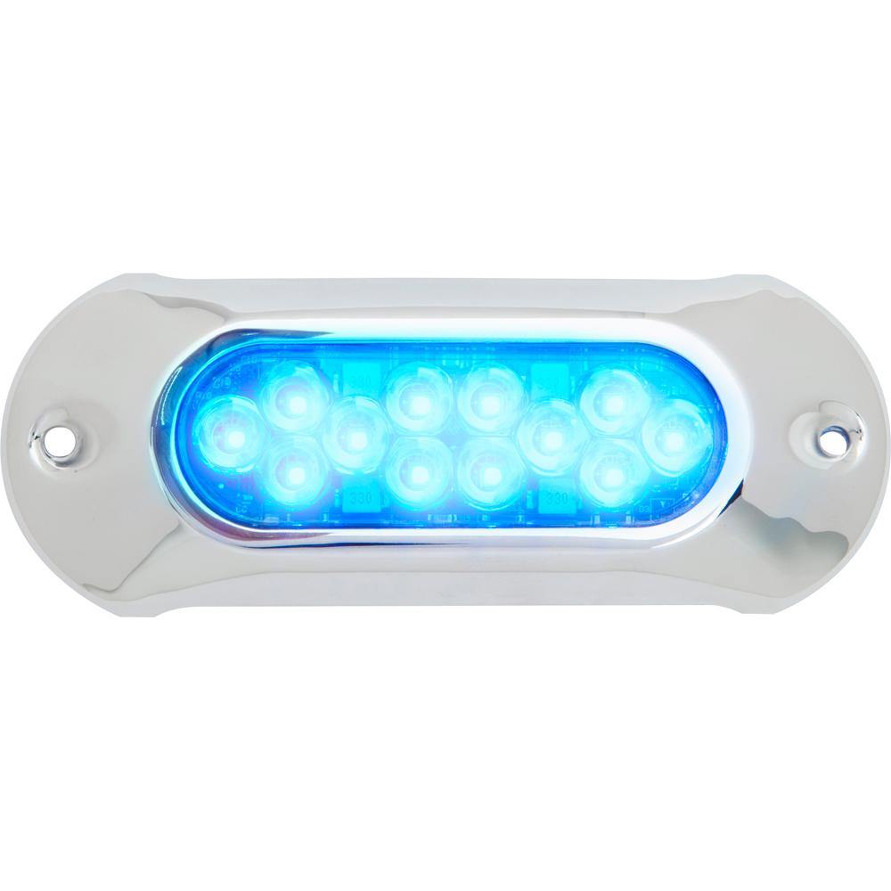 Attwood Light Armor Underwater LED Light - 12 LEDs - Blue [65UW12B-7] - shopbulluna.com