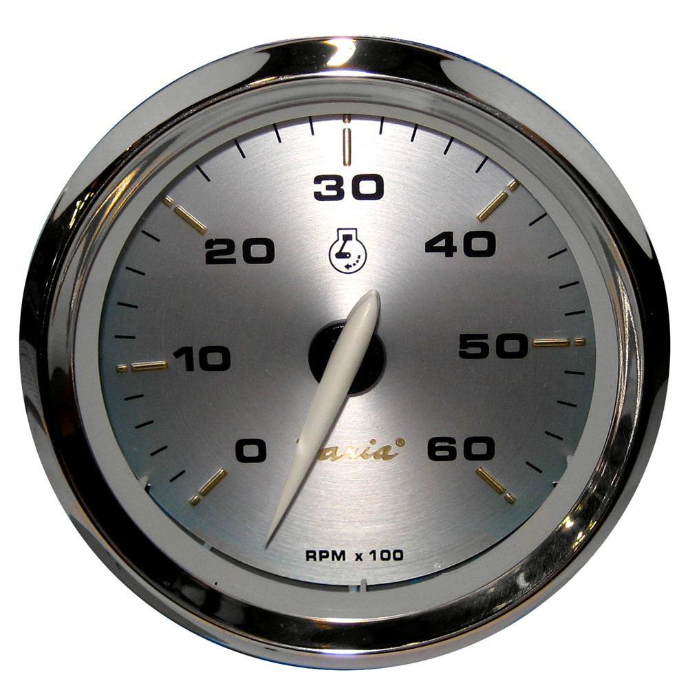 Faria Kronos 4" Tachometer - 6,000 RPM (Gas - Inboard & I/O) [39004] - shopbulluna.com