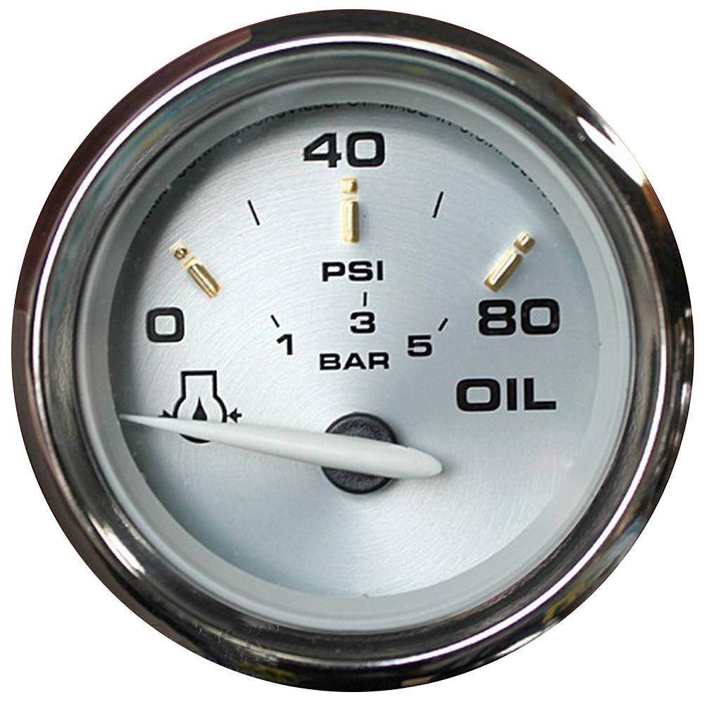 Faria Kronos 2" Oil Pressure Gauge - 80 PSI [19002] - shopbulluna.com